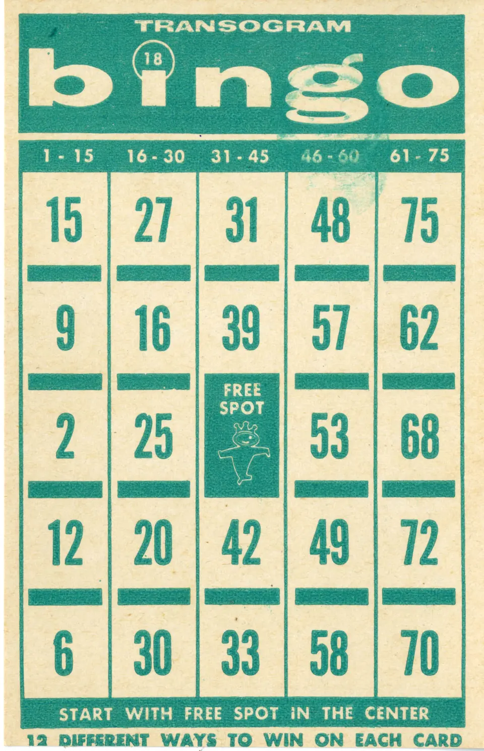 Immagine relativa a «Dalla lotteria italiana al grido di vittoria: la storia del bingo».