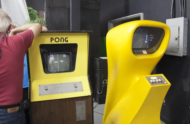Antesala del arcade comercial