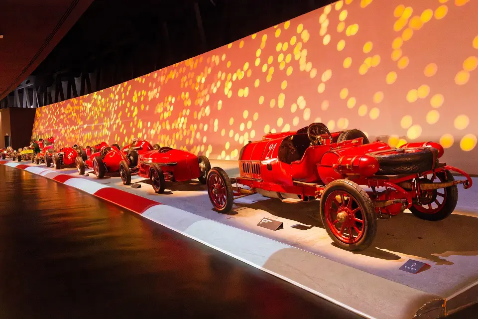 Image related to “The car museum that began beneath the stands”.