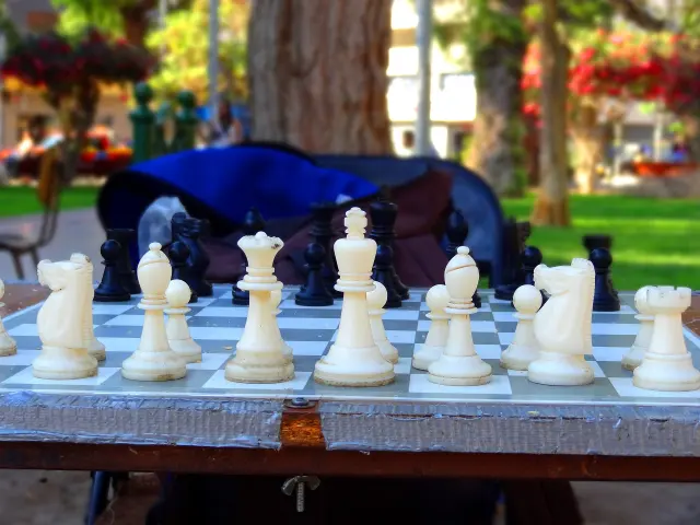 El tablero de 64 casillas como objeto de estrategia